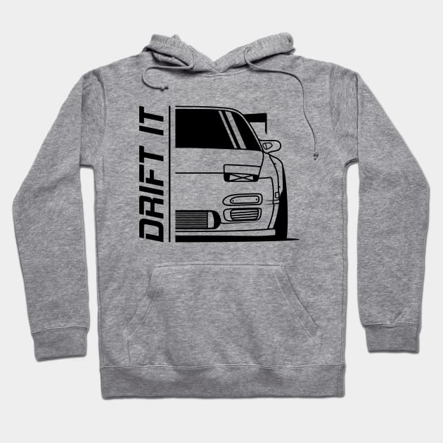 Drift It S13 Hoodie by GoldenTuners